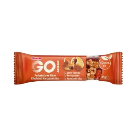 Ülker Go Bar Ahrad Por.Bit.Üzüm 35Gr