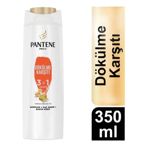 Pantene Şamp.350Ml  Dökülme Karşıtı 3 İn 1