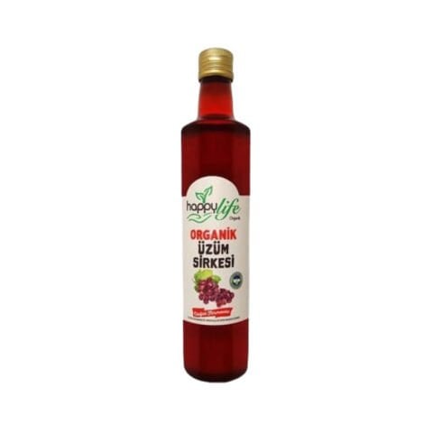 Happy Life Organik Sirke 500Ml ÜZÜM