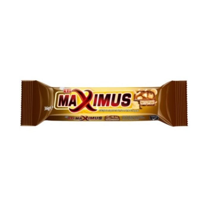 Eti Maxımus 36Gr Muzlu Yer Fıstıklı Karamelli Nuga Bar