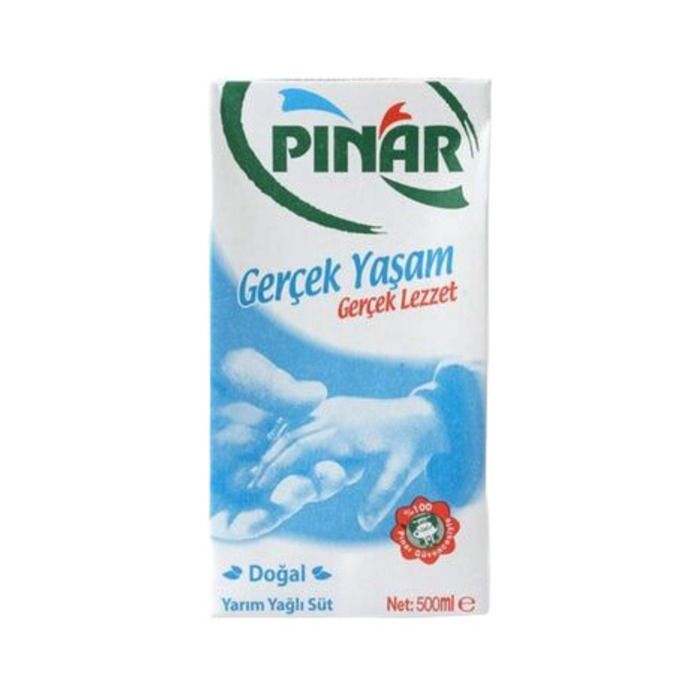 Pınar Süt 500Ml Yarım Yağlı