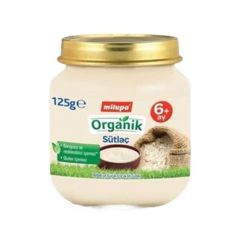 Milupa Organik 125Gr Sütlaç