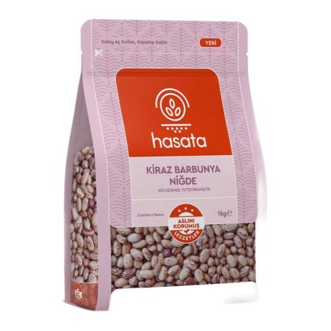 Hasata Bakliyat 1Kg Kiraz Barbunya