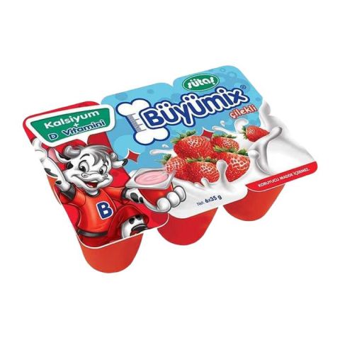 Sütaş Büyümix 6X40Gr Çilekli