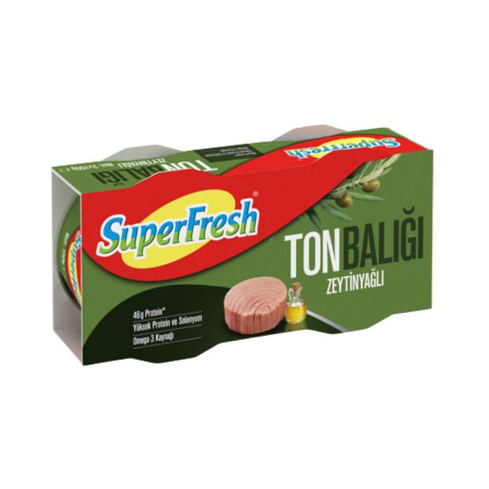 S.Fresh Ton Balığı 2X140Gr Zeytinyağlı