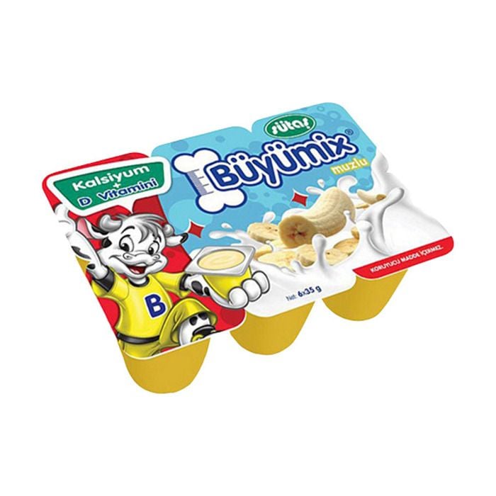 Sütaş Büyümix 6X40Gr Muzlu