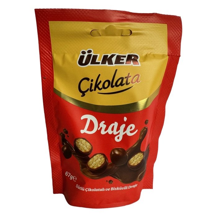 Ülker Çikolata Bisküvili  Draje 67 Gr