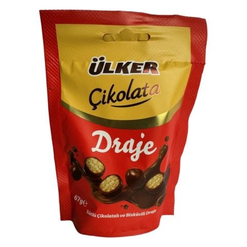 Ülker Çikolata Bisküvili  Draje 67 Gr