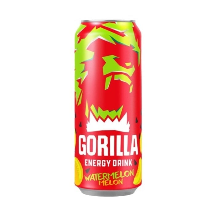 Gorilla Water Melon Energy Drink 500Ml