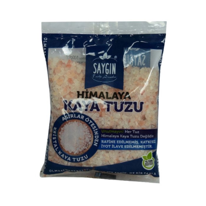 Saygın Himalaya Tuzu 500Gr Sofrada Öğütmelik