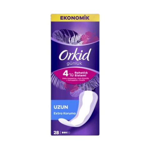 Orkid Günlük Ped Extra Koruma Eko 28'Li Uzun