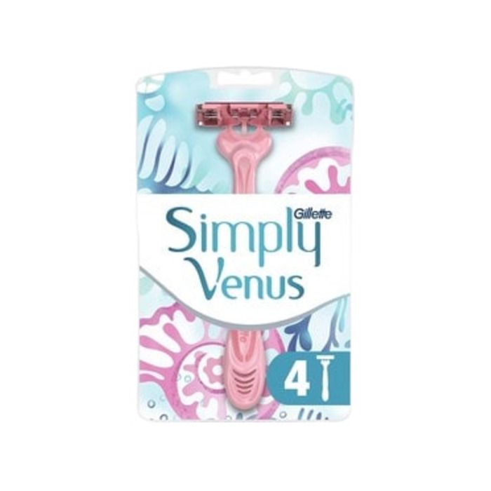 Gillette Venüs Simply Pembe 4Lü 3 Bıcak