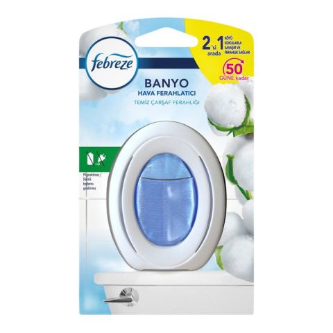 Febreze Banyo 7,5Ml Temiz Çarşaf Ferahlığı