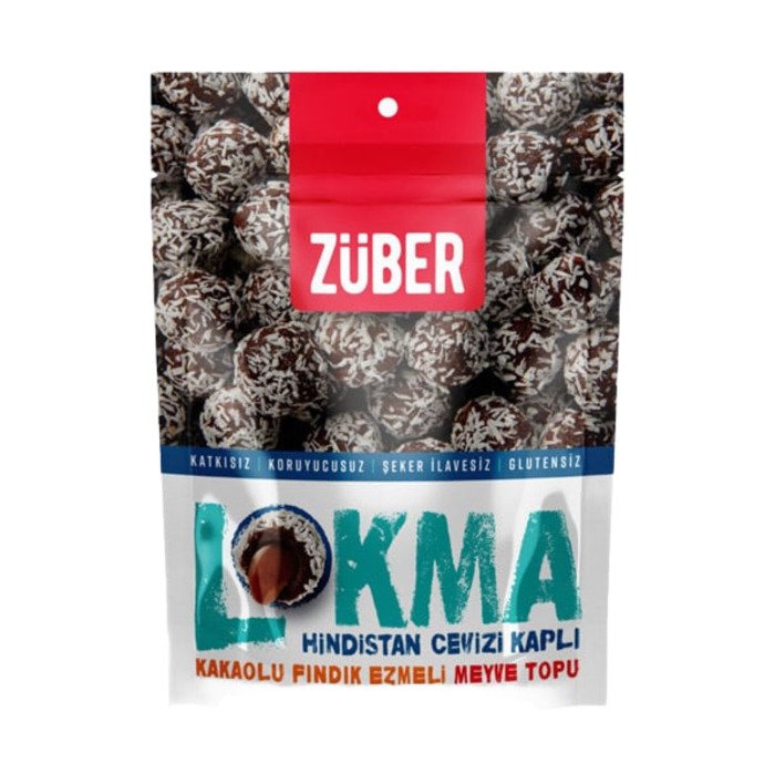 Züber Lokma H.Cevizli Meyve Topu 96 Gr