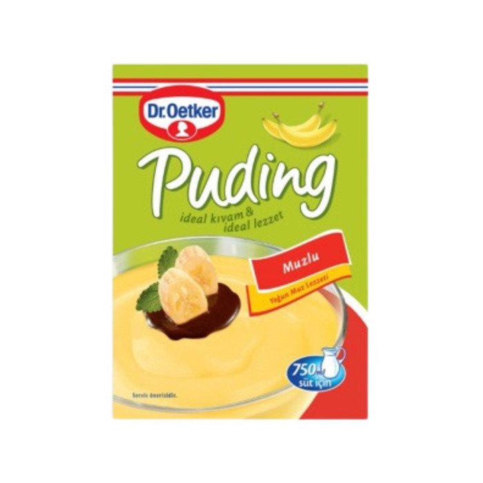 Dr.Oetker Puding 120Gr Muzlu