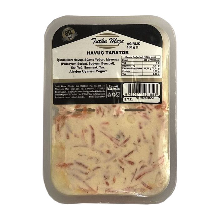 Tutku Meze 150Gr Havuç Tarator