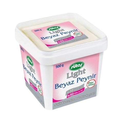 Sütaş Beyaz Peynir 500Gr Light
