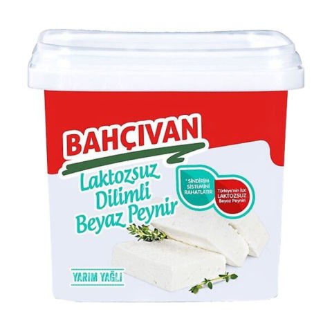 Bahçıvan Beyaz Peynir 420Gr Laktozsuz Dilimli