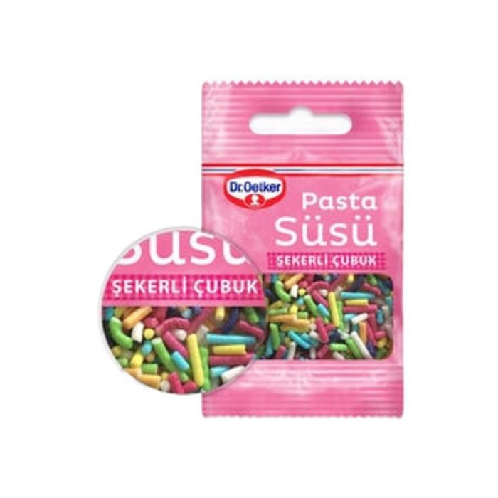 Dr.Oetker Pasta Süsü 10Gr Şekerli Çubuk