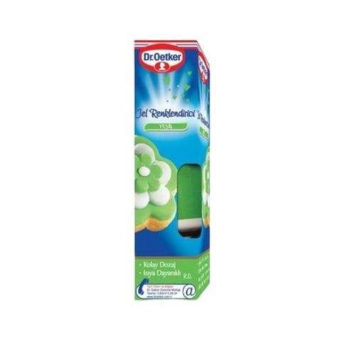 Dr.Oetker Jel Renklendirici 10Gr Yeşil
