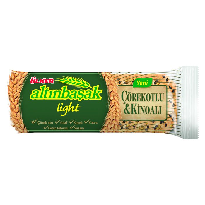 Ülker Altınbaşak 40Gr Çörekotlu Kinoalı