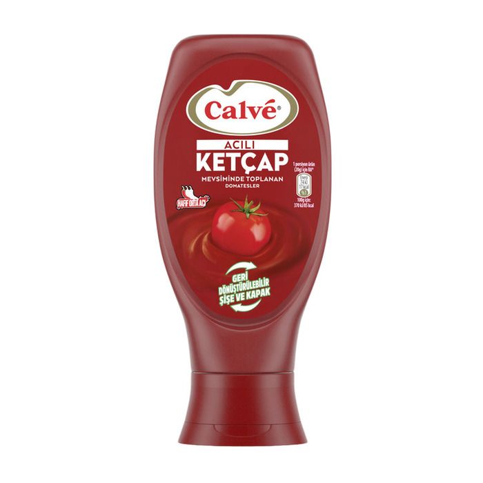 Calve Ketçap 400Gr Acılı
