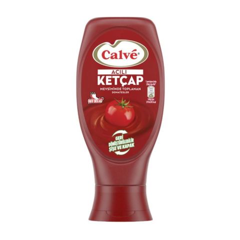Calve Ketçap 400Gr Acılı