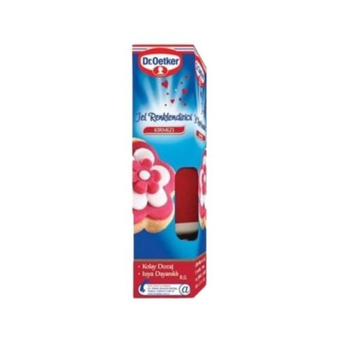 Dr.Oetker Jel Renklendirici 10Gr Kırmızı