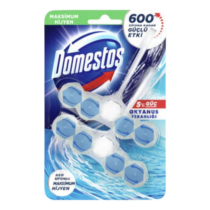 Domestos Wc Blok 5Li Güç 2x50Gr Okyanus Ferahlığı