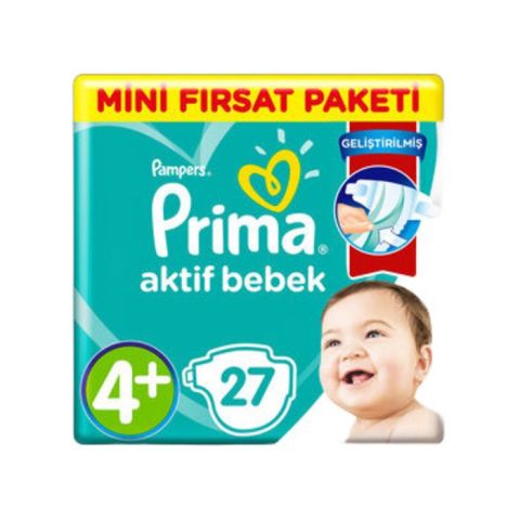 Prima Aktif Bebek Standart Paket 4+ Beden 29'Lu