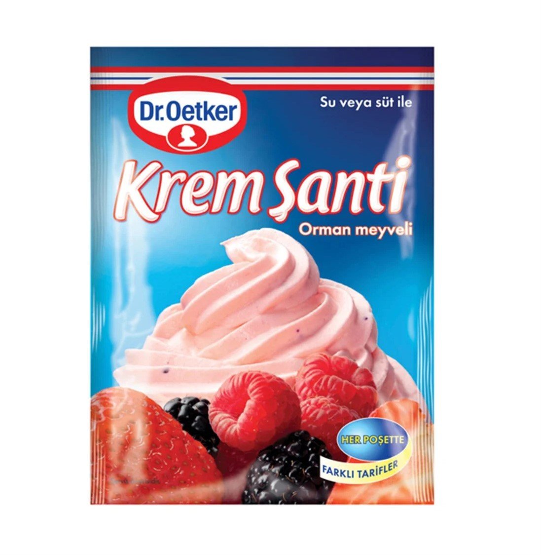 Dr.Oetker Krem Şanti 72Gr Orman Meyveli
