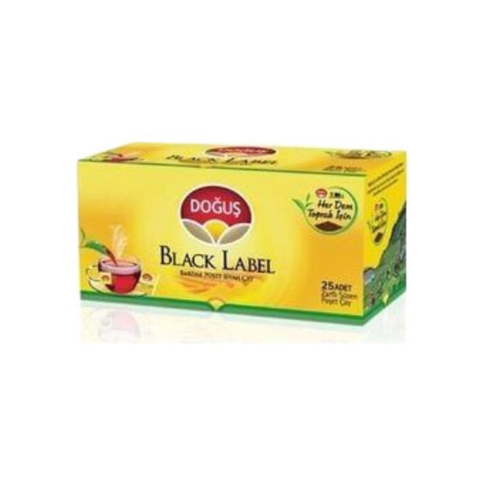 Doğuş Black Label 25 Li Bardak Çay
