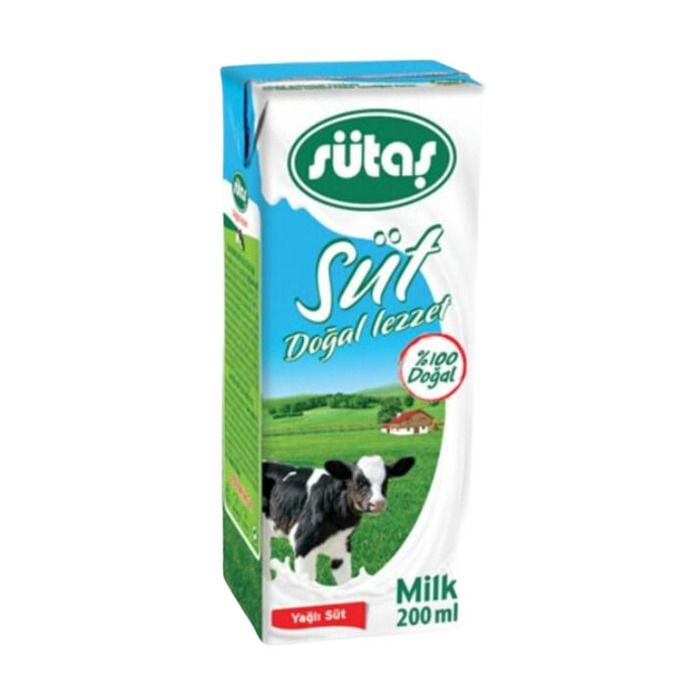 Sütaş Süt 200Ml Yarım Yağlı