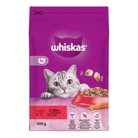 Whiskas Kedi Maması 300G Sığır Etli