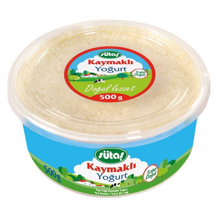 Sütaş Yoğurt 500Gr Kaymaklı