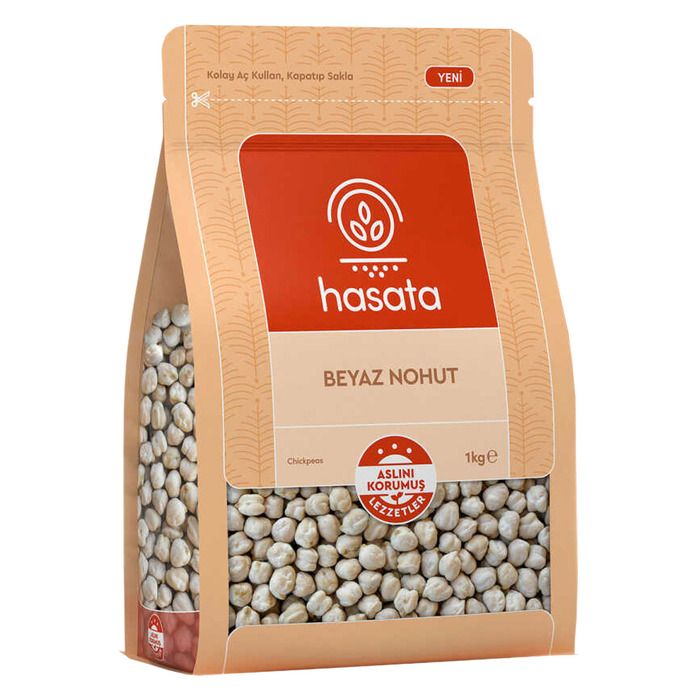 Hasata Bakliyat 1Kg Beyazı Nohut