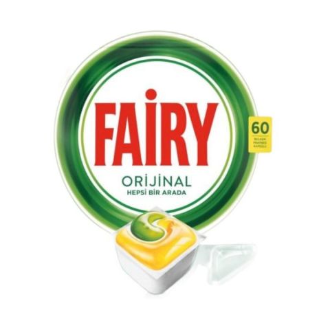 Fairy Hepsi Bir Arada Limon 60'Lı Makine Kapsülü