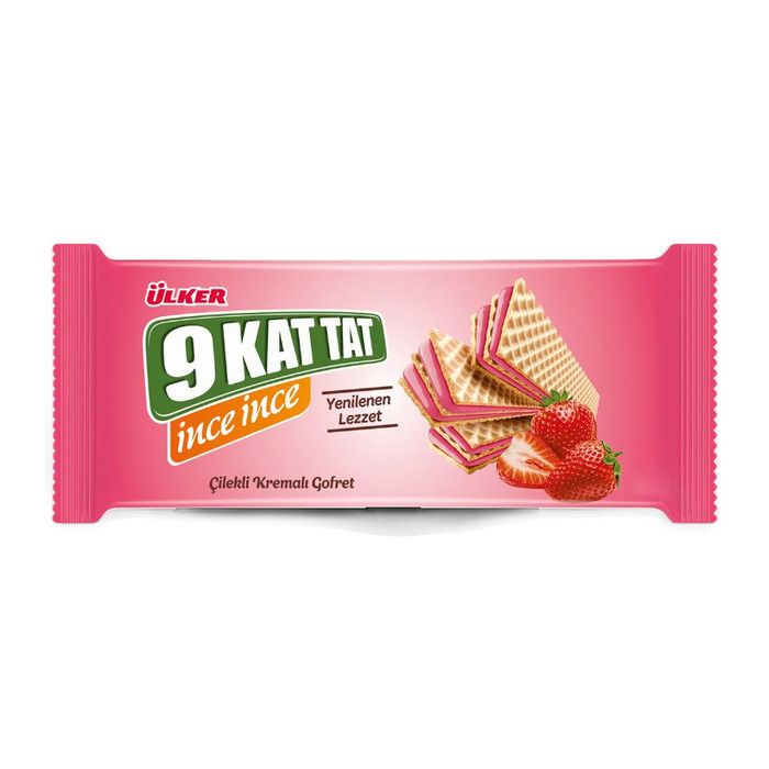 Ülker 9 Kat Tat İnce İnce 114Gr Çilekli