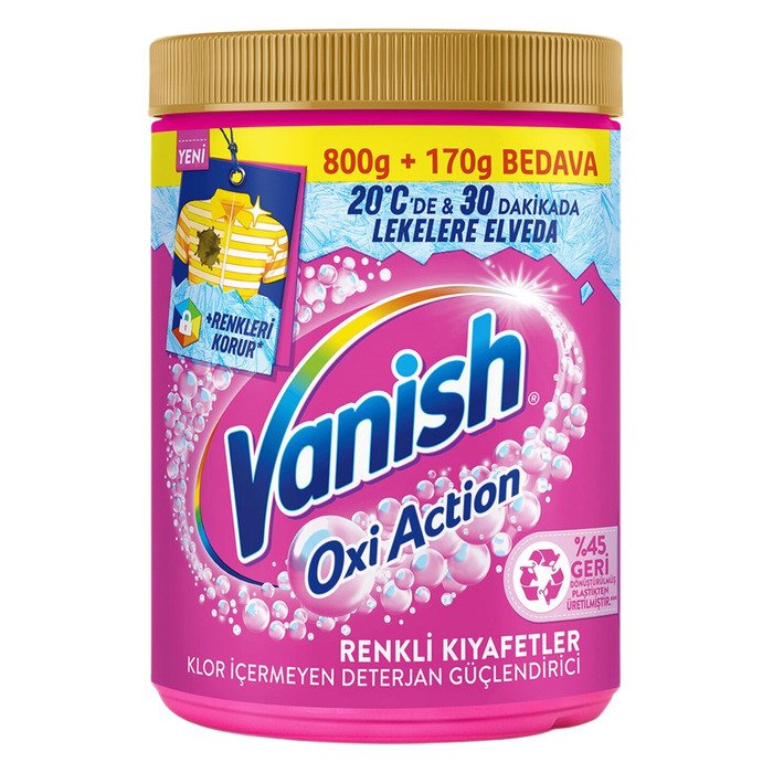 Vanish Kosla Oxi Action 970g Renkliler