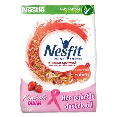 Nestle Nesfit Gevrek 480G Kırmızı Meyveli