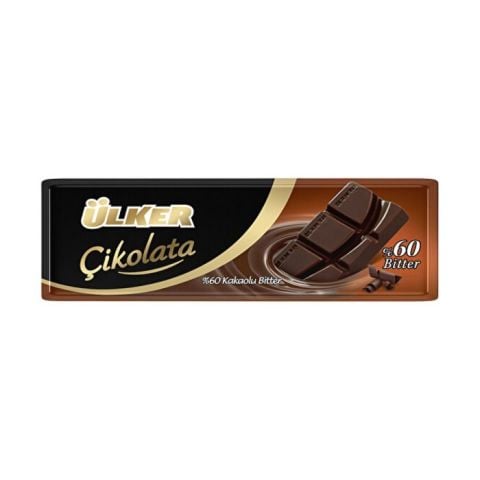 Ülker Baton Çikolata 30Gr Bitter %60 Kakaolu
