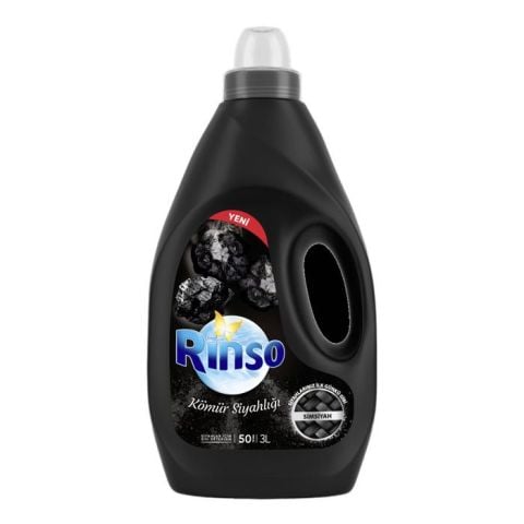 Rinso Sıvı Deterjan 3Lt Kömür Siyahlığı