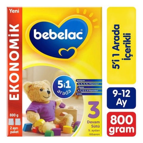Bebelac Vitamin Demir 800Gr (3)