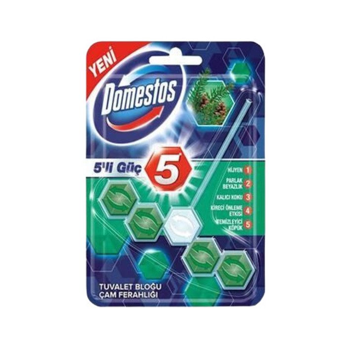 Domestos Wc Blok 5Li Güç 50Gr Çam Ferahlığı