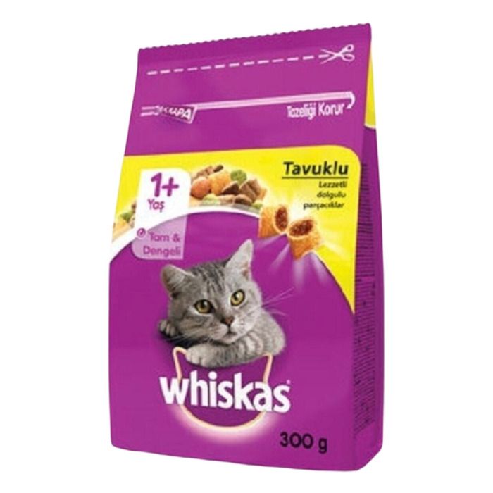 Whiskas Kedi Maması 300Gr Tavuk
