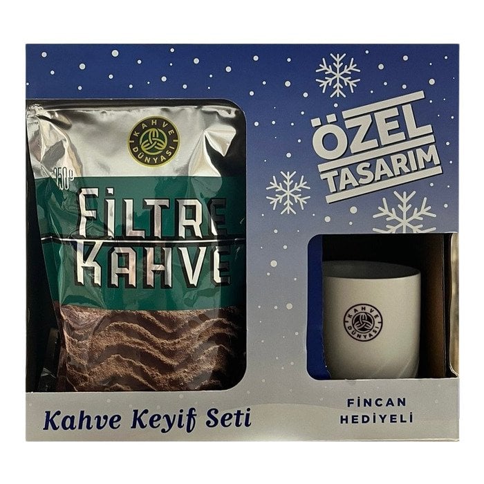 Kahve Dünyasi Filitre Kahve 2*250Gr+Fincan Hediye