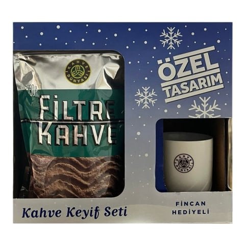 Kahve Dünyasi Filitre Kahve 2*250Gr+Fincan Hediye
