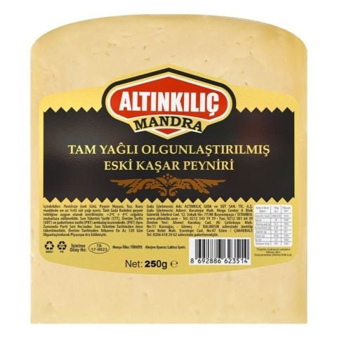 Altınkılıç Mandra Eski Kaşar 250Gr