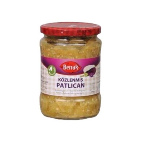 Berrak Közlenmiş Patlıcan 580Ml Sade
