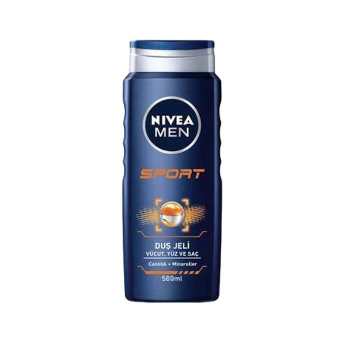 Nıvea  Men Sport Clean 3IN1 500Ml BODY,Face,Hair